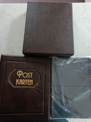 Leere postkartenalben mit - 4,