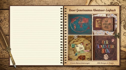 Abenteuerbuch scrapbook für - abenteuerbuch,scrapbook,
