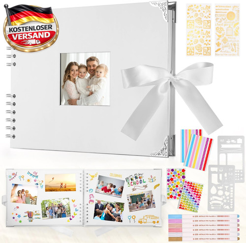 Fotobuch scrapbook 5x21cm - fotobuch, 29,5x21cm